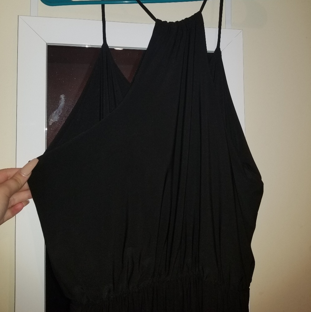 plus size black jumpsuit